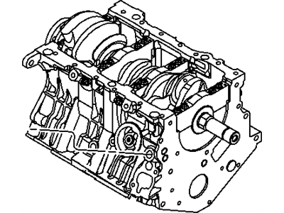 Mopar 68039266AA Engine-Short Block