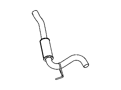 2012 Chrysler 300 Exhaust Pipe - 68101315AB
