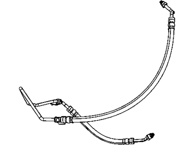 2010 Dodge Charger Power Steering Hose - 68043618AA