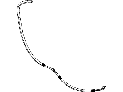 2009 Dodge Charger Power Steering Hose - 68044363AA