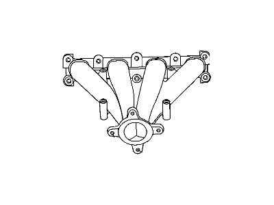 Mopar 5105460AE Exhaust Manifold And Catalytic Converter