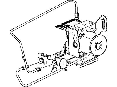 Mopar 5179771AA Anti-Lock Brake System Modulator