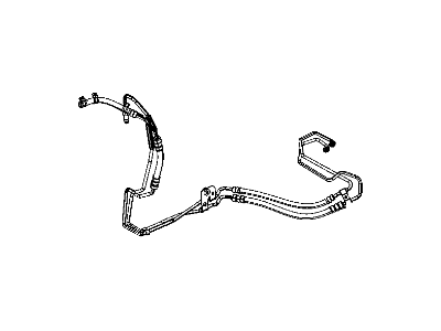 Chrysler Town & Country Power Steering Hose - 4862307AF