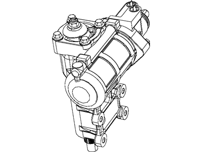 Mopar 52126349AA Power Steering Gear