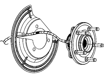 Mopar 68060333AA Sensor-Anti-Lock Brakes