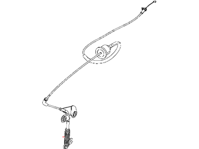 Mopar 5038759AG Transmission Gearshift Control Cable