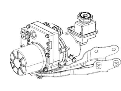 Chrysler Power Steering Pump - 68059525AI