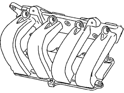 2002 Chrysler Sebring Intake Manifold - 4853696AD