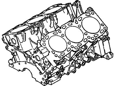 Mopar MD367373 Engine-Short