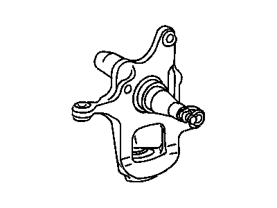 Mopar 5139492AA Front Knuckle Right