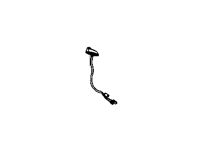 Mopar 5064252AD Antenna-Base Cable And Bracket