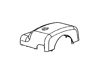 2001 Dodge Neon Steering Column Cover - QK45WL8