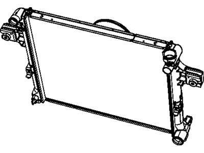 Mopar 55116849AC Engine Cooling Radiator