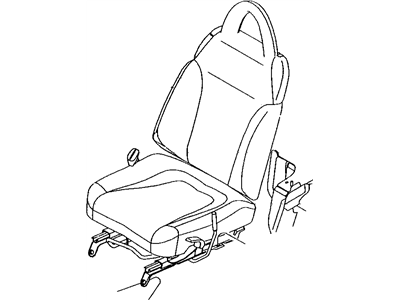 Mopar 4897357AA ADJUSTER-Manual Seat