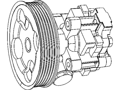 Mopar 68081999AB Power Steering Pump