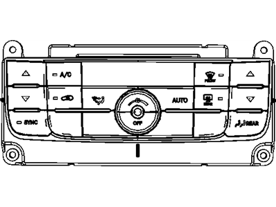 Mopar 55111925AN Air Conditioner And Heater Control