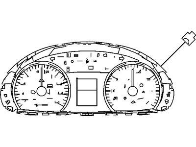 Dodge Sprinter 2500 Speedometer - 68010467AA