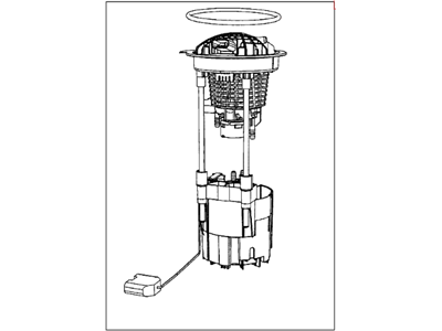 Mopar 68189620AA Fuel Pump/Level Unit Module Kit