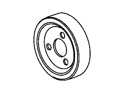 Chrysler Water Pump Pulley - 5080492AA