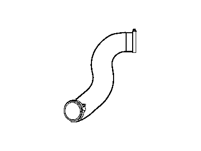 Mopar 4853050AA Hose-Turbo To Charge Air Cooler