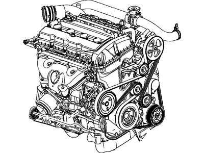 Mopar 5047877AD Engine-Long Block