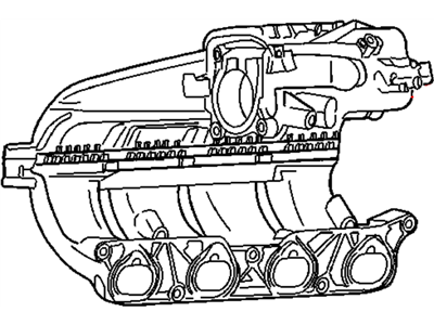 Chrysler PT Cruiser Intake Manifold - 4884437AA