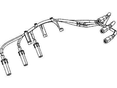 Mopar 5149030AD CABLE/IGNITION-Ignition