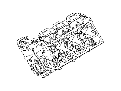Dodge Nitro Cylinder Head - 53020988AC