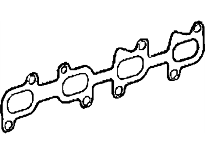2012 Jeep Compass Exhaust Manifold Gasket - 68091839AA