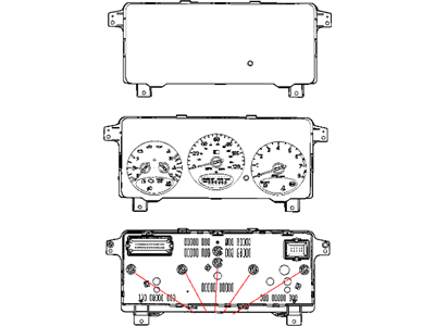 Mopar 5107623AH Cluster-Instrument Panel