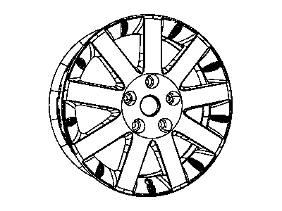 Chrysler Town & Country Spare Wheel - 1BD60XZAAE