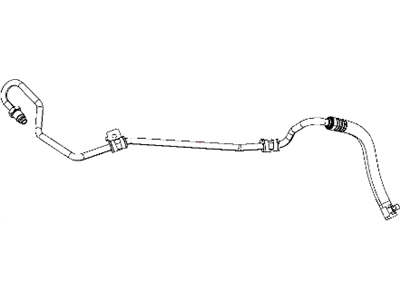 2015 Dodge Charger Power Steering Hose - 4584560AD