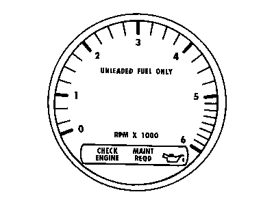 1997 Dodge Ram 1500 Tachometer - 4778309