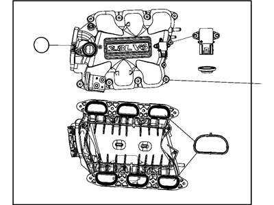 Mopar 4781577AL Engine Intake Manifold