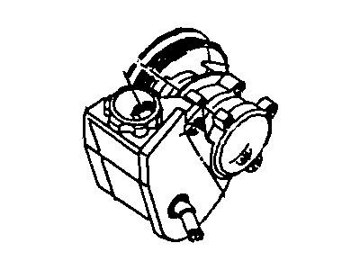 Mopar 53010258 PULLEY Power Steering Pump