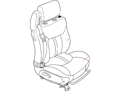 Mopar ZF021L5AA Front Seat Cushion