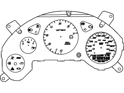 Dodge Viper Speedometer - 5029721AA