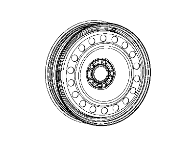 Dodge Dart Spare Wheel - 5270040AA