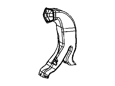 Mopar 5179483AA Duct-A/C And Heater
