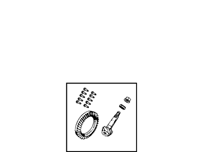 Mopar 68088164AB Gear Kit-Ring And PINION