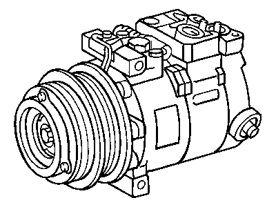 Dodge Sprinter 3500 A/C Compressor - 5117666AA