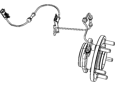 Mopar 5142770AA Sensor-Anti-Lock Brakes