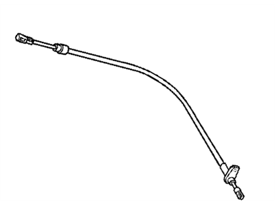Chrysler Crossfire Parking Brake Cable - 5098987AA