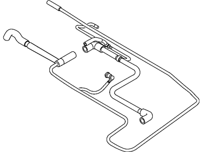 Mopar 5278552AA Tube-Rollover Valve To CANISTER