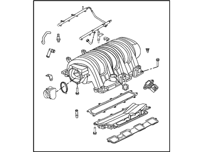 Chrysler 300 Intake Manifold - 5037510AG