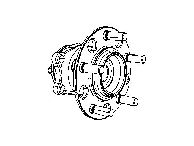 Mopar 4766719AA Abs Wheel Bearing Kits