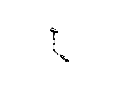 Mopar 5064252AB Antenna-Base Cable And Bracket