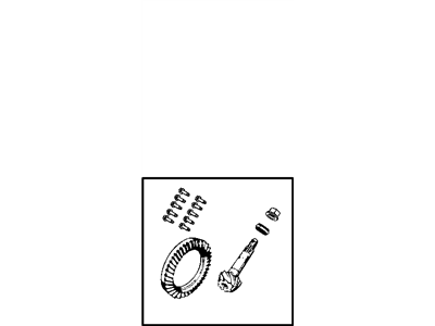 Mopar 5015371AD Gear Kit-Ring And PINION