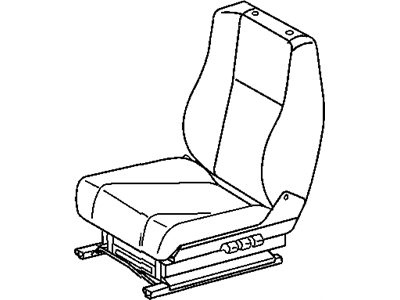Mopar 5133251AA Seat Back-Front Seat