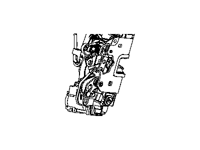 2010 Chrysler Sebring Door Lock Actuator - 4589425AF